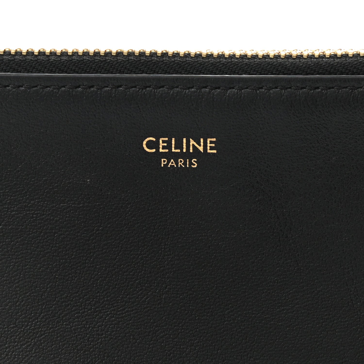 Celine Lambskin Small Trio Crossbody Bag Black 8 of 10