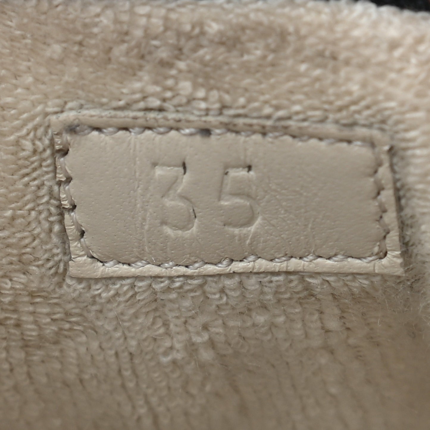 GG Monogram Calfskin Web Womens Screener Sneakers 35 New Sand Dusty Milk Pink
