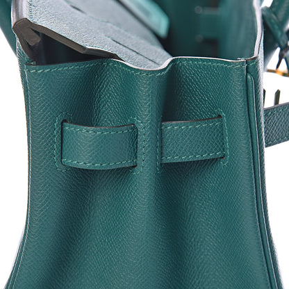 Hermes Epsom Birkin 30 Malachite 13 of 33