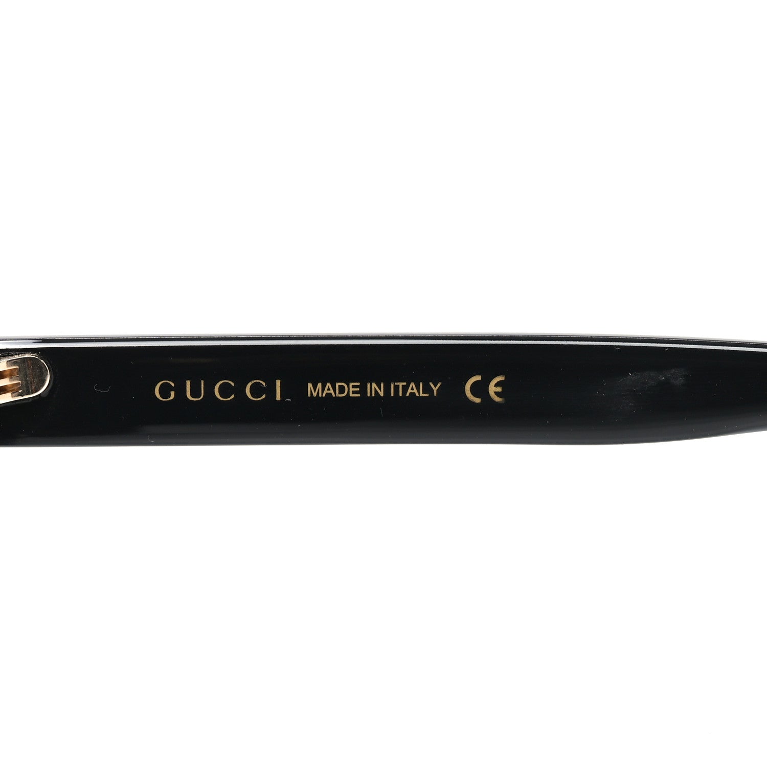 Gucci Acetate Oversize Stripe Sunglasses GG0328S Black Multi 5 of 8