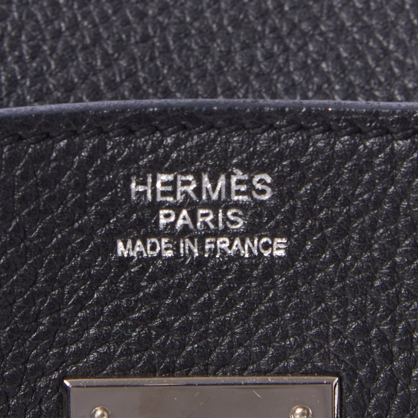Togo Birkin 30 Black