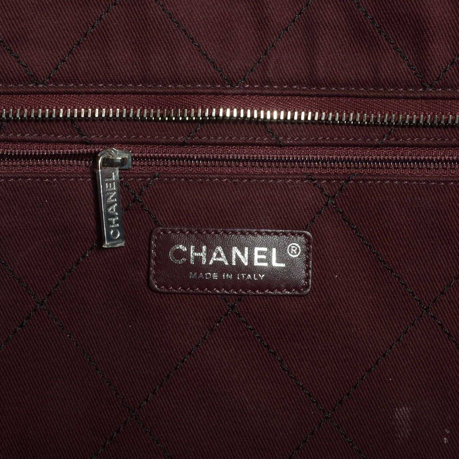 Chanel Grained Calfskin Large Shopping Fever Tote Black 6 of 7