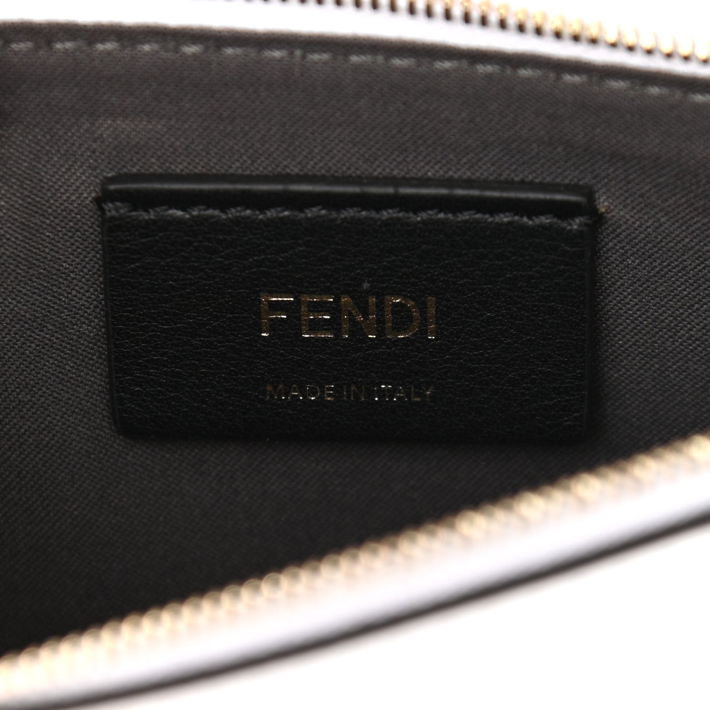 Vitello Cruise F is Fendi Medium Envelope Wallet on Chain Optical White