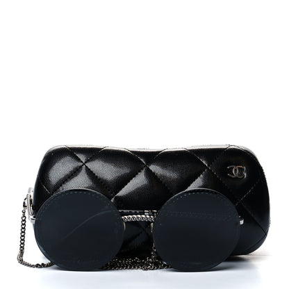 Chanel Round Chain Sunglasses 4245 Black 7 of 7