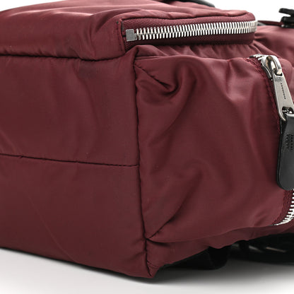 Burberry Nylon Puffer Medium Rucksack Backpack Burgundy 9 of 10