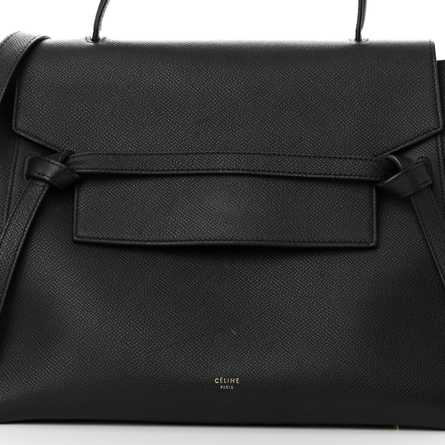Celine Grained Calfskin Mini Belt Bag Black 9 of 15