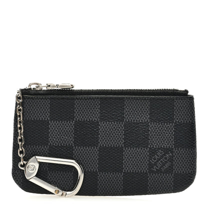 Louis Vuitton LOUIS VUITTON Damier Graphite Key Pouch 1 of 6