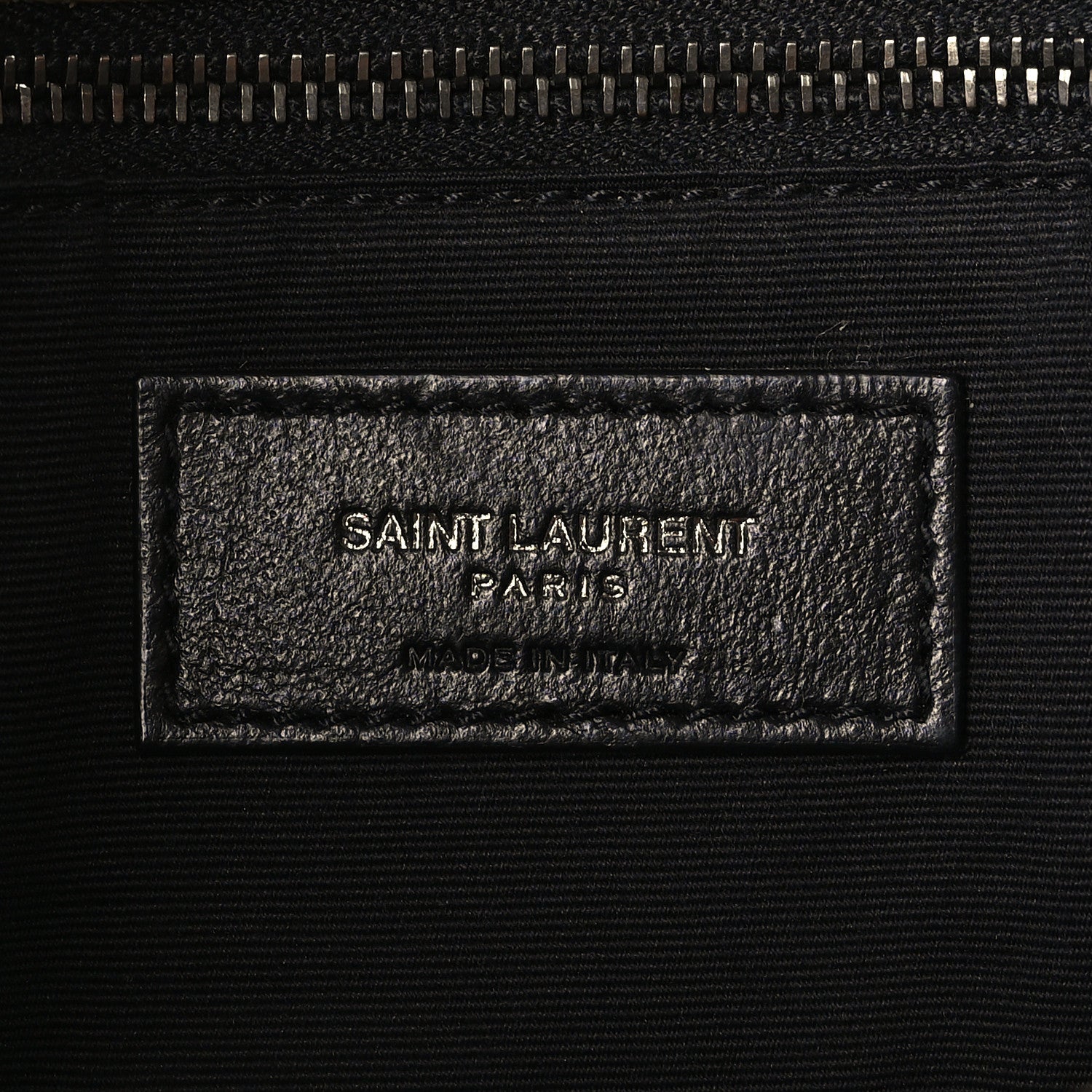 Saint Laurent Crinkled Calfskin Matelasse Monogram Medium Niki Chain Satchel Dark Toffee 6 of 9