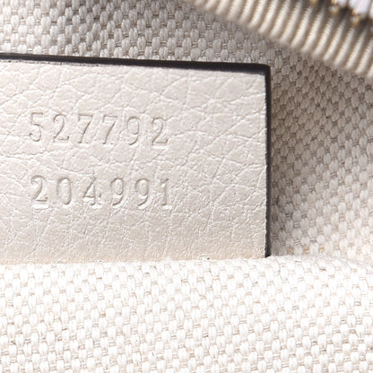 Gucci Grained Calfskin Small Logo Belt Bag White 6 of 9