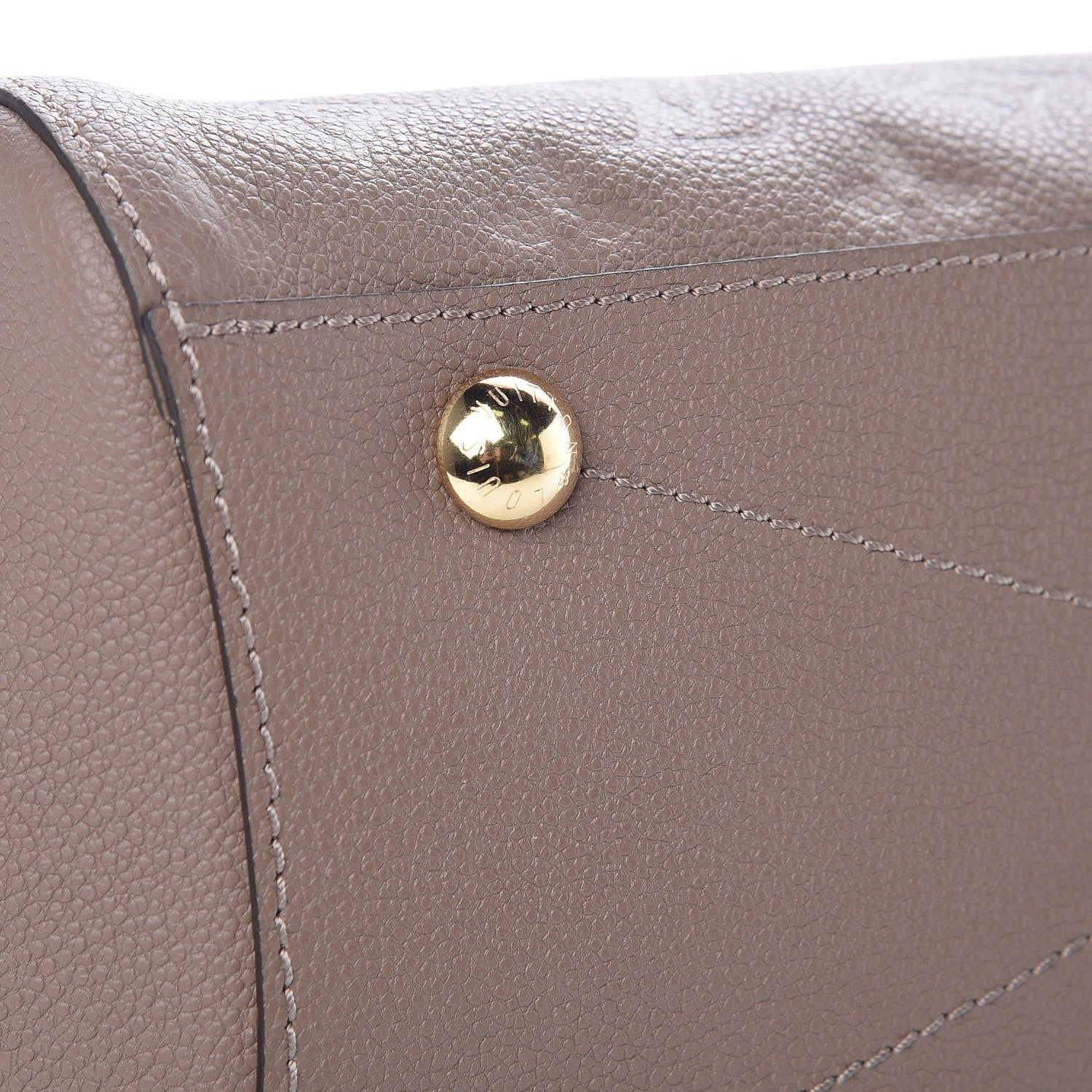 Louis Vuitton Empreinte Montaigne MM Taupe 9 of 13