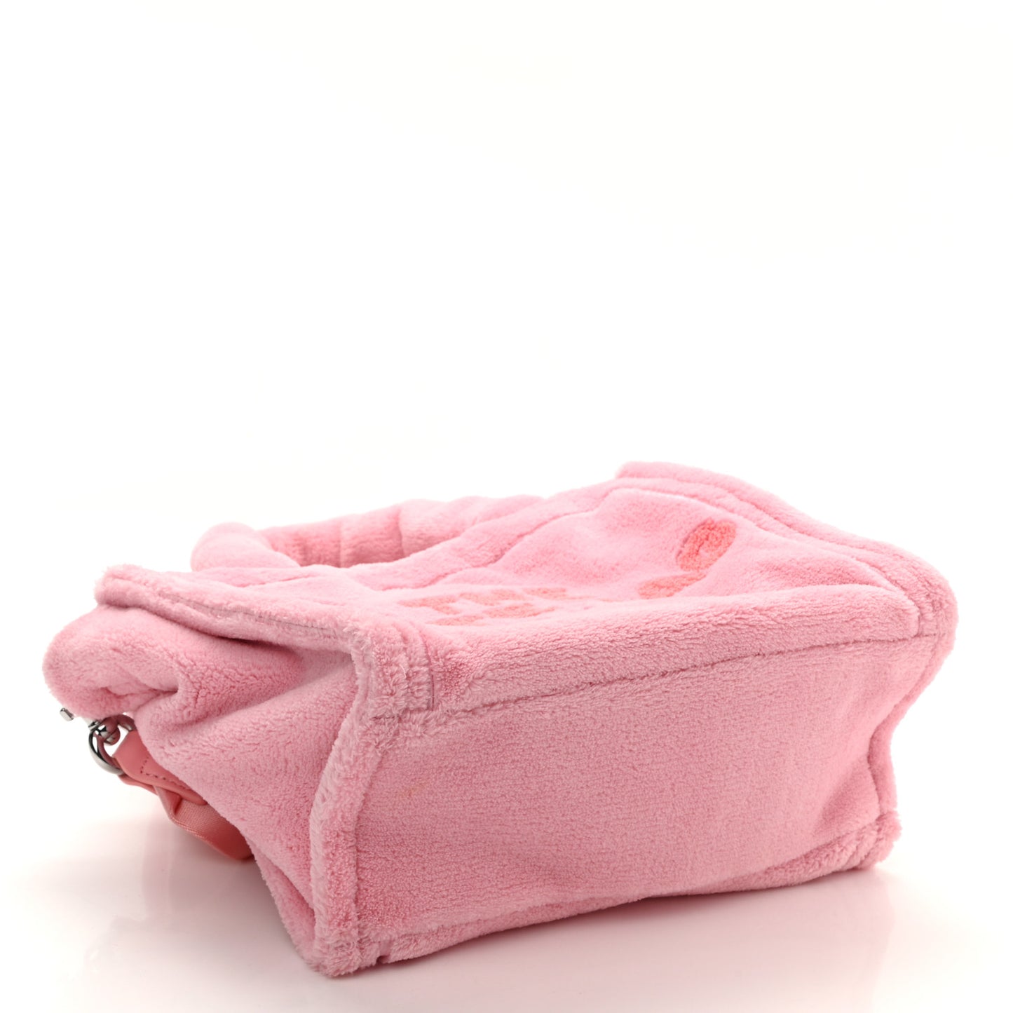 Polyester Mini Terry Tote Bag Light Pink