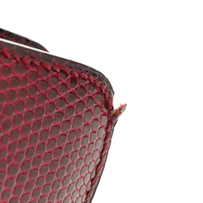 Hermes Lizard Sac Versailles Rubis 10 of 10