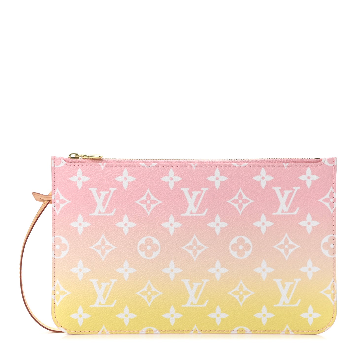 Monogram By The Pool Neverfull MM Pochette Light Pink