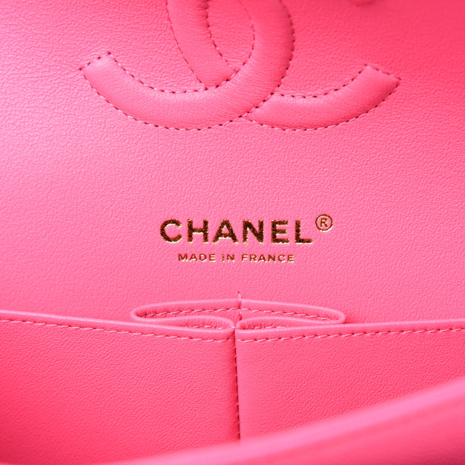 Chanel Caviar Quilted Medium Double Flap Pink 6 of 11