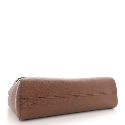 Mulberry Small Classic Grain Calfskin Medium Lily Flap Oak 4 of 11
