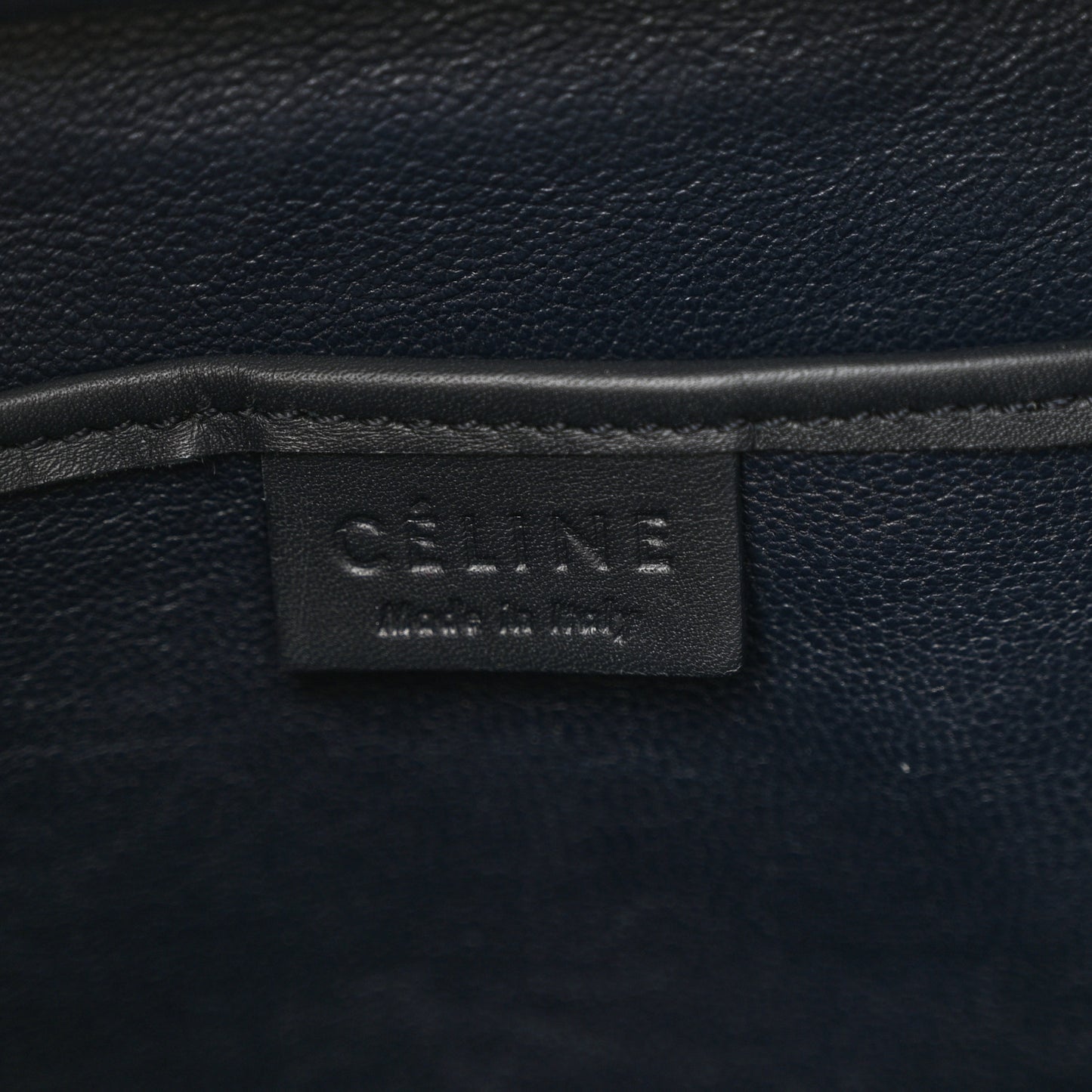 Smooth Calfskin Nubuck Nano Tri-Color Luggage Bright Blue