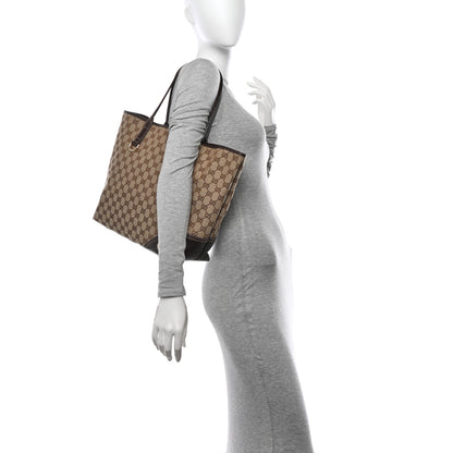 Gucci Monogram Large New Britt Tote Brown 2 of 13