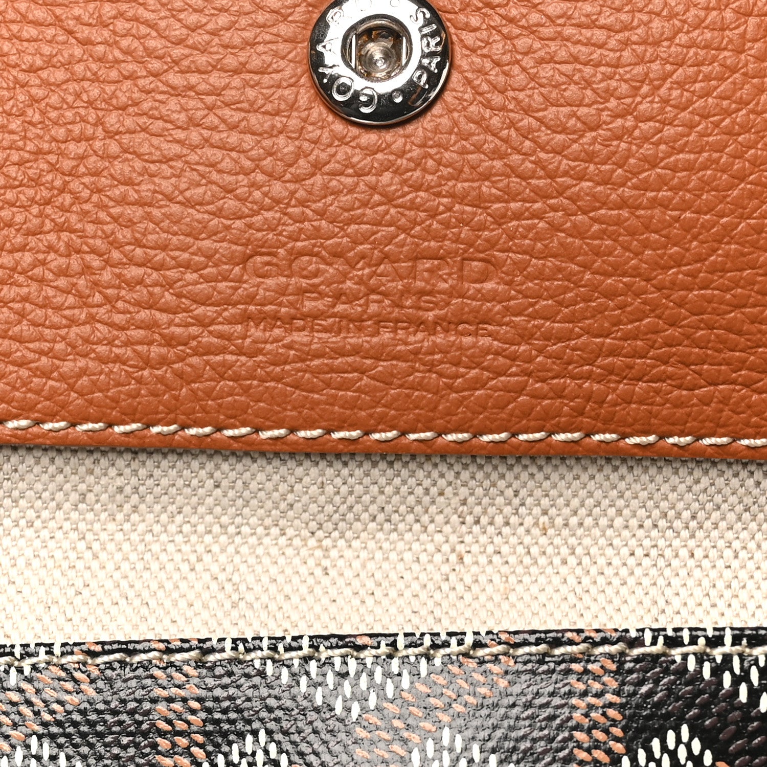 Goyard Goyardine Saint Louis GM Black Gold 7 of 11