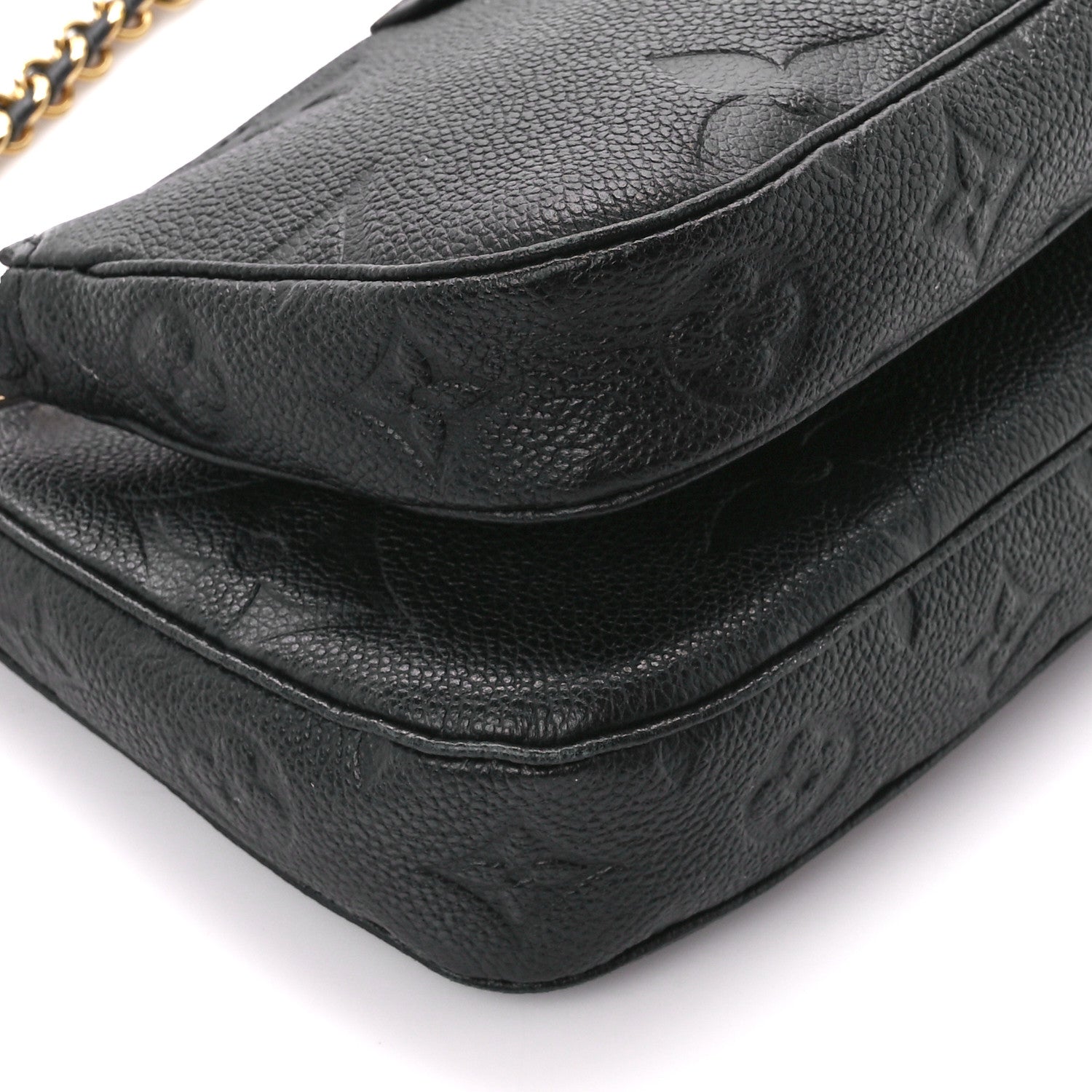 Louis Vuitton Empreinte Monogram Giant Multi Pochette Accessories Black 12 of 12