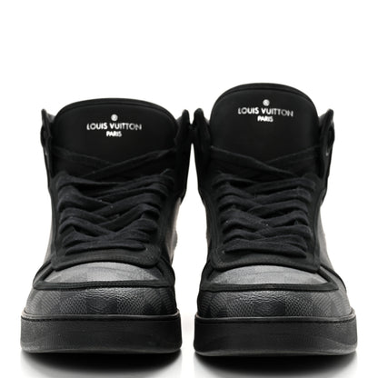 Louis Vuitton Damier Graphite Rivoli High Top Sneakers 10 2 of 11