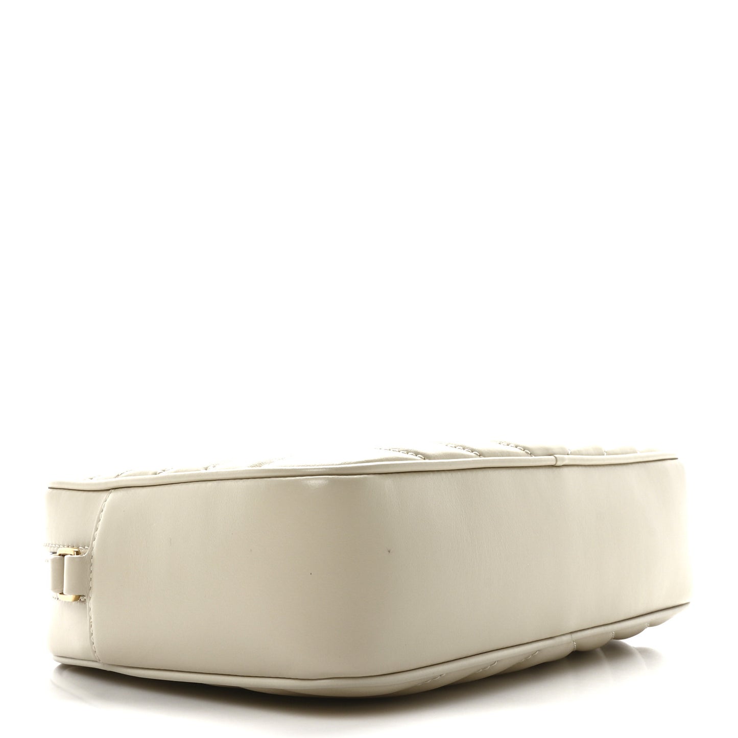 Calfskin Matelasse Monogram Lou Camera Bag Crema Soft