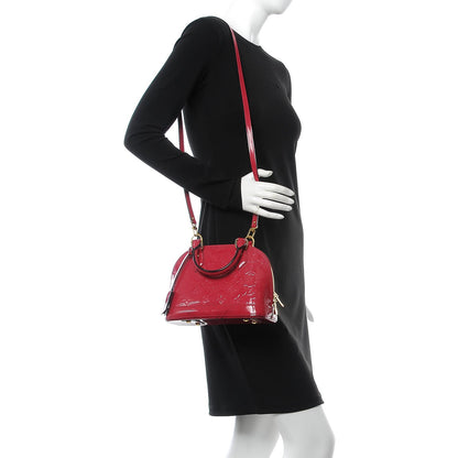 Louis Vuitton Vernis Alma BB Rose Indien 2 of 15