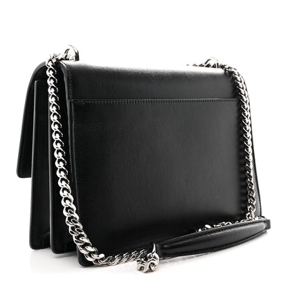 Saint Laurent Calfskin Medium Monogram Sunset Black 3 of 10