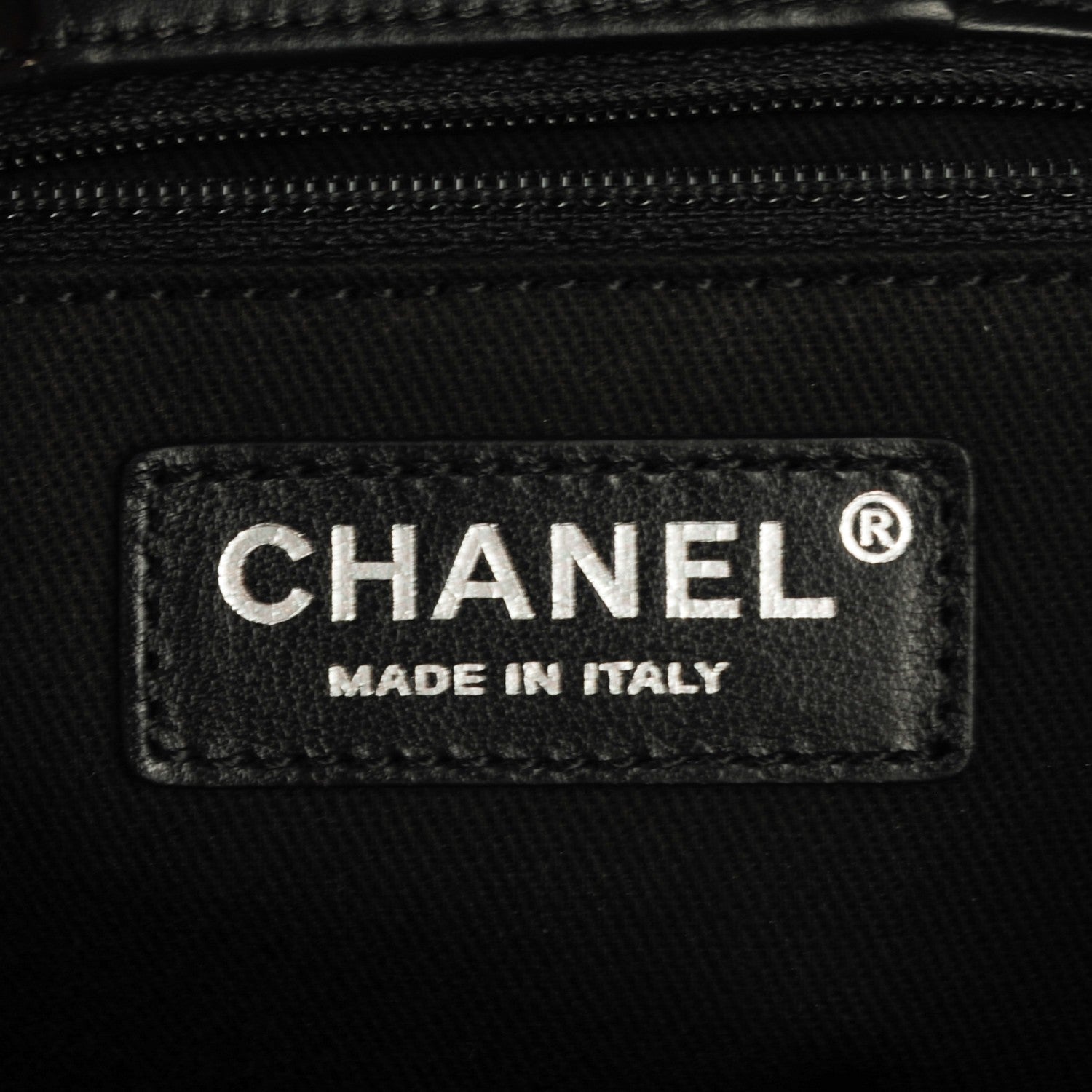 Chanel Caviar Quilted Large CC Bucket Bag Black 6 of 7