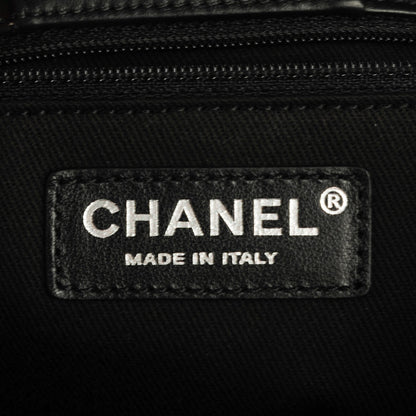 Chanel Caviar Quilted Large CC Bucket Bag Black 6 of 7