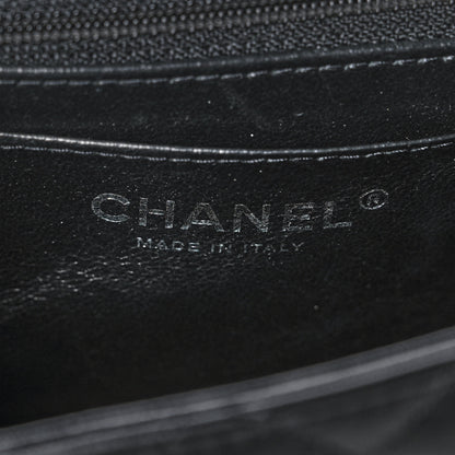 Chanel Lambskin Quilted Mini Square Flap Black 6 of 14