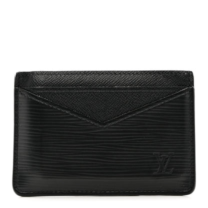 Louis Vuitton Epi Neo Porte-Cartes Card Holder Black 1 of 7