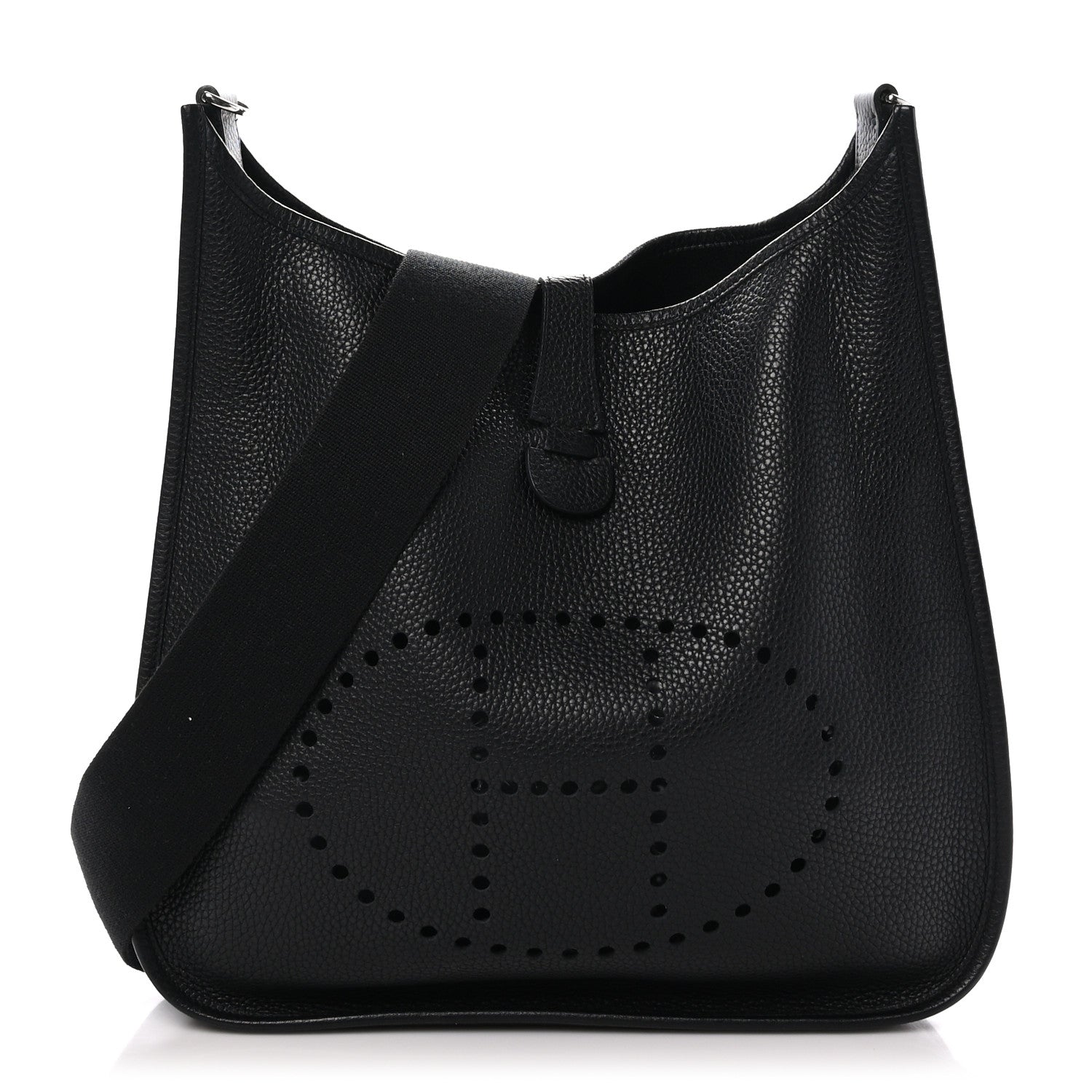 Hermes Taurillon Clemence Evelyne GM Black 1 of 10