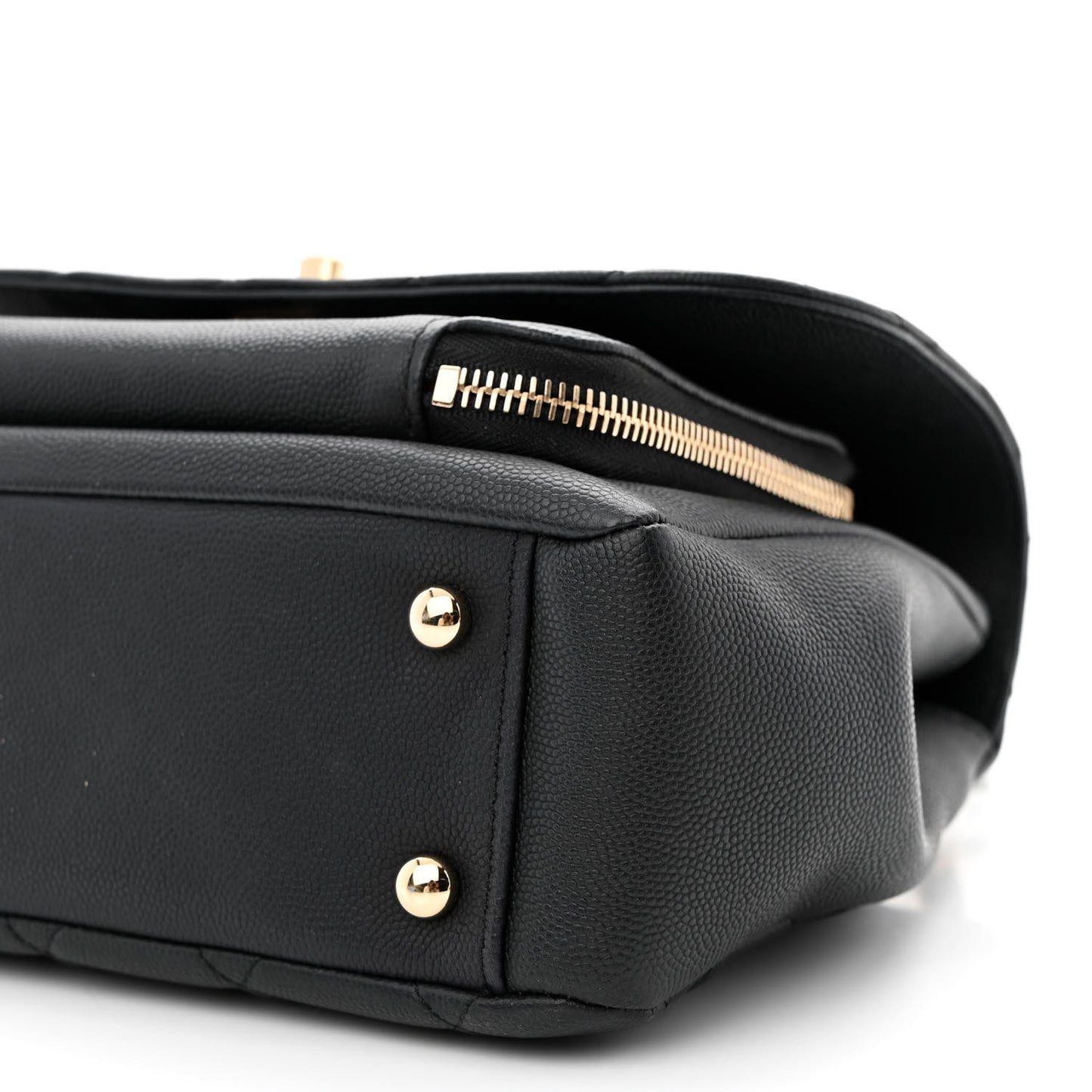 Caviar Quilted Medium Business Affinity Flap Black