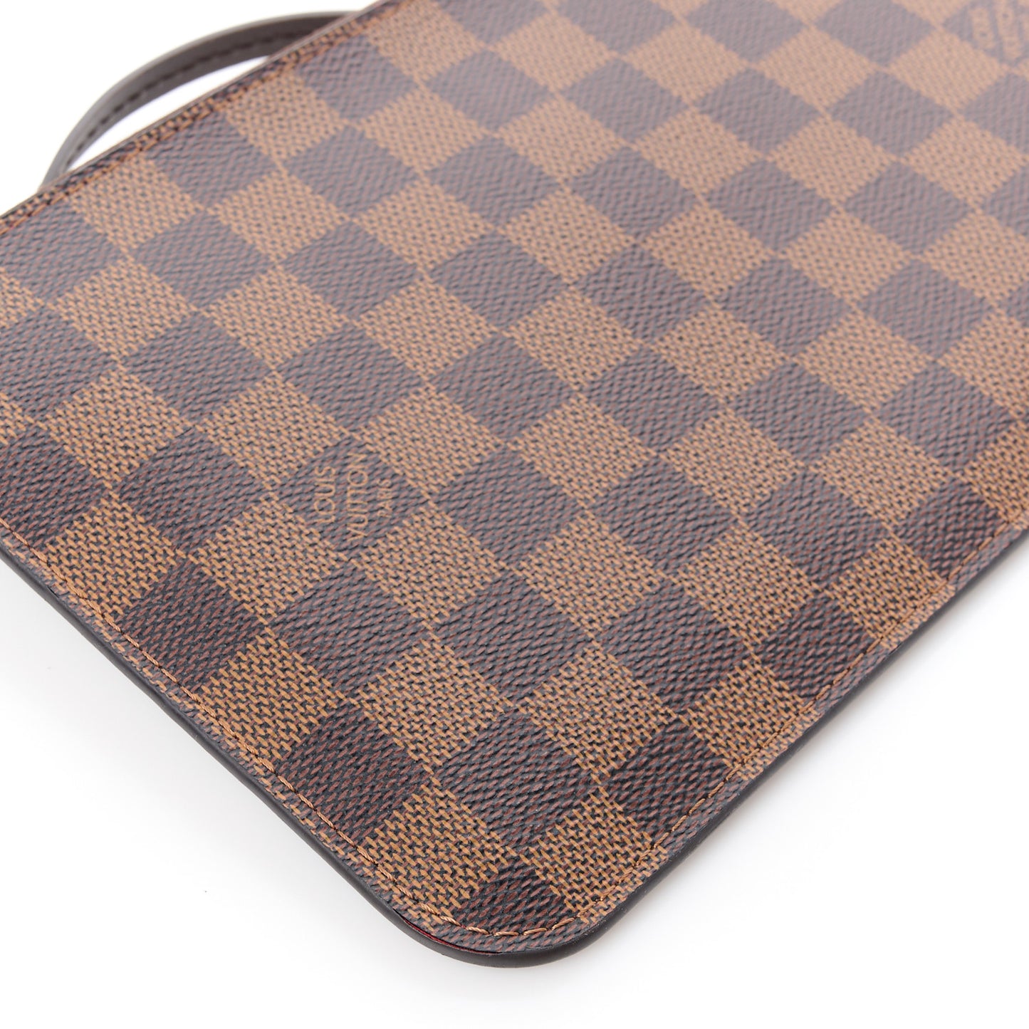 LOUIS VUITTON Damier Ebene Neverfull MM GM Pochette