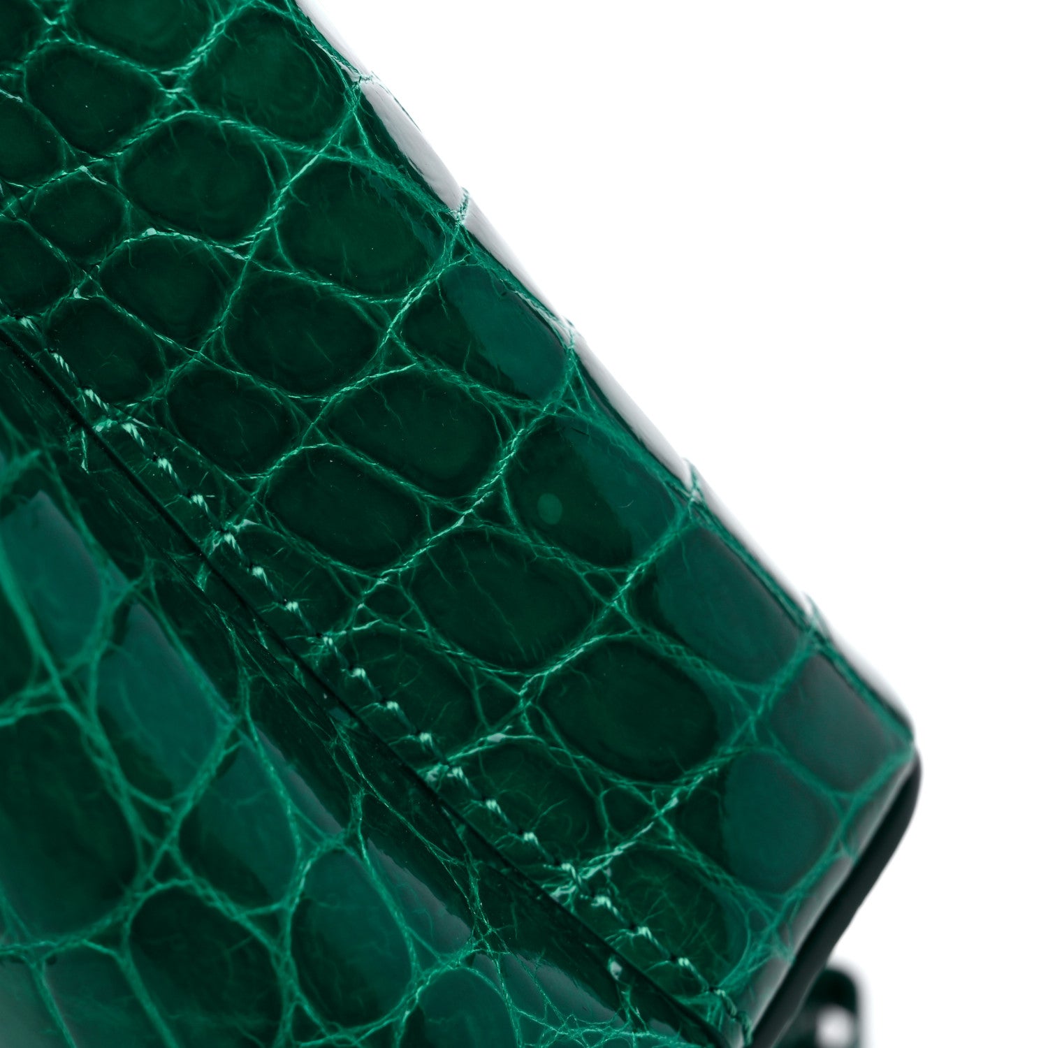 Louis Vuitton Crocodile Mini Capucines Emeraude 9 of 10