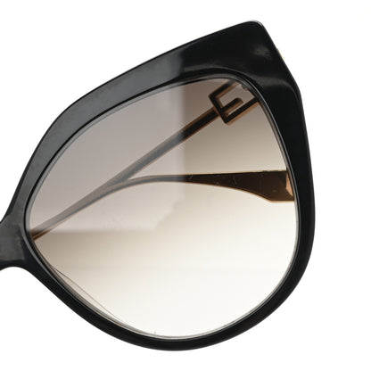 Fendi Acetate Cat Eye Sunglasses FE40011U Black 8 of 9