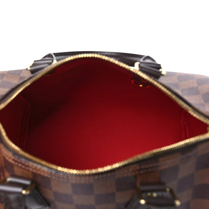 Louis Vuitton Damier Ebene Speedy Bandouliere 25 5 of 9
