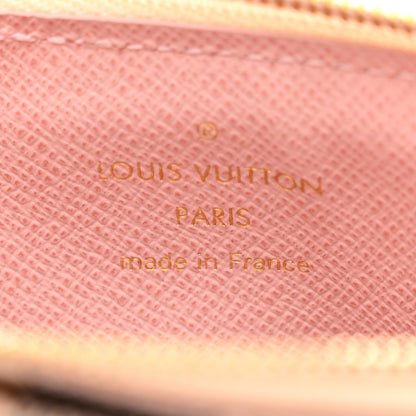 Louis Vuitton Damier Azur Recto Verso Card Holder Rose Ballerine 6 of 7
