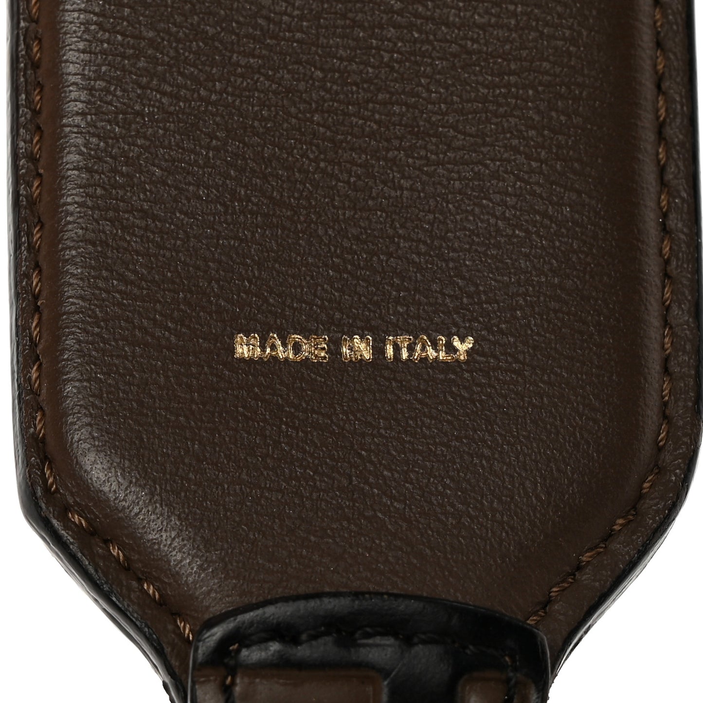 Calfskin FF 1974 Embossed Mini Strap You Maya Black