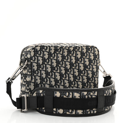 Christian Dior HOMME Oblique Safari Messenger Blue 3 of 10