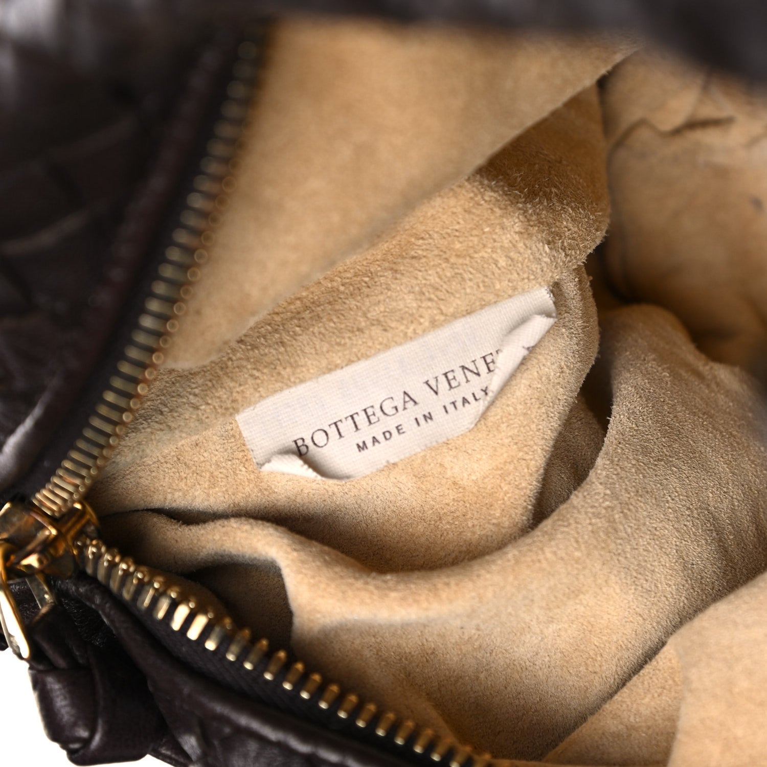Bottega Veneta Nappa Intrecciato Large Cosmetic Case Ebano 6 of 15