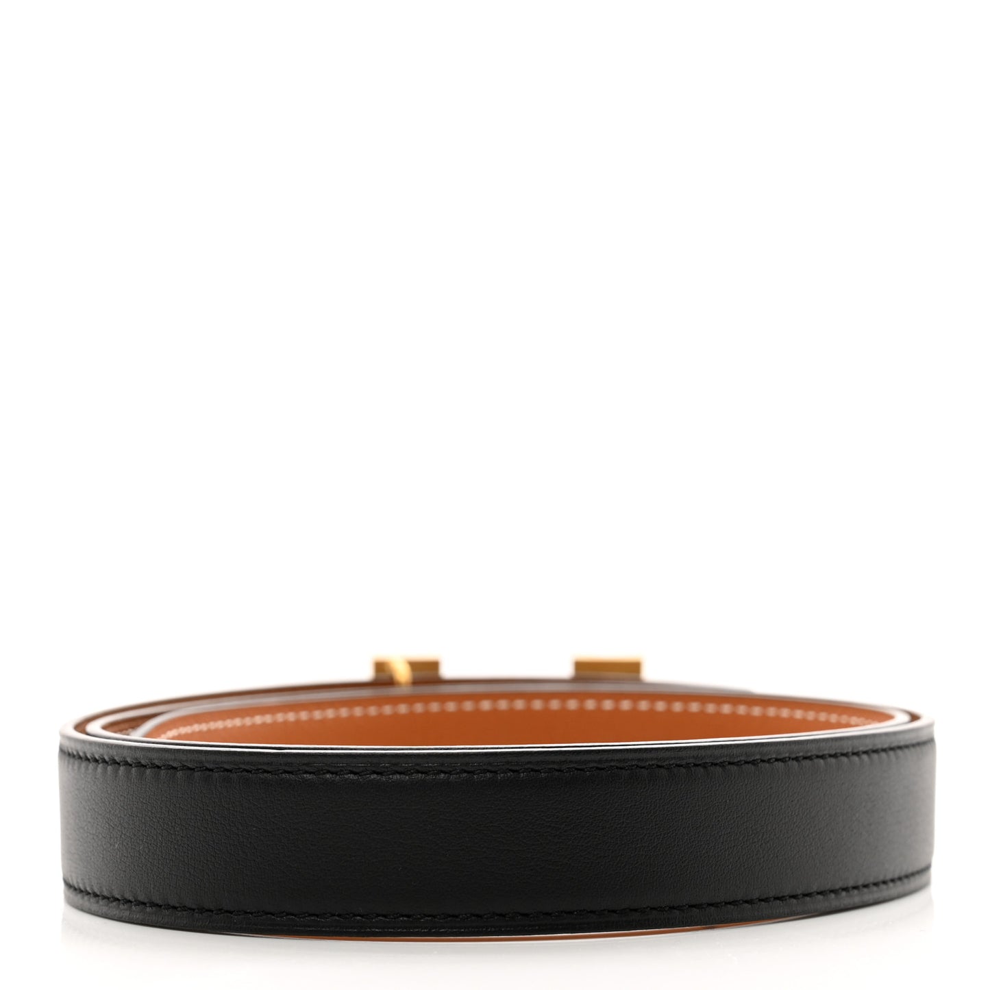 Swift Epsom 24mm Mini Constance H Belt 80 32 Black Gold