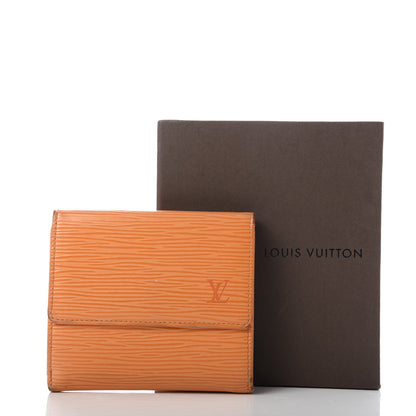 Louis Vuitton Epi Elise Wallet Mandarin 9 of 13