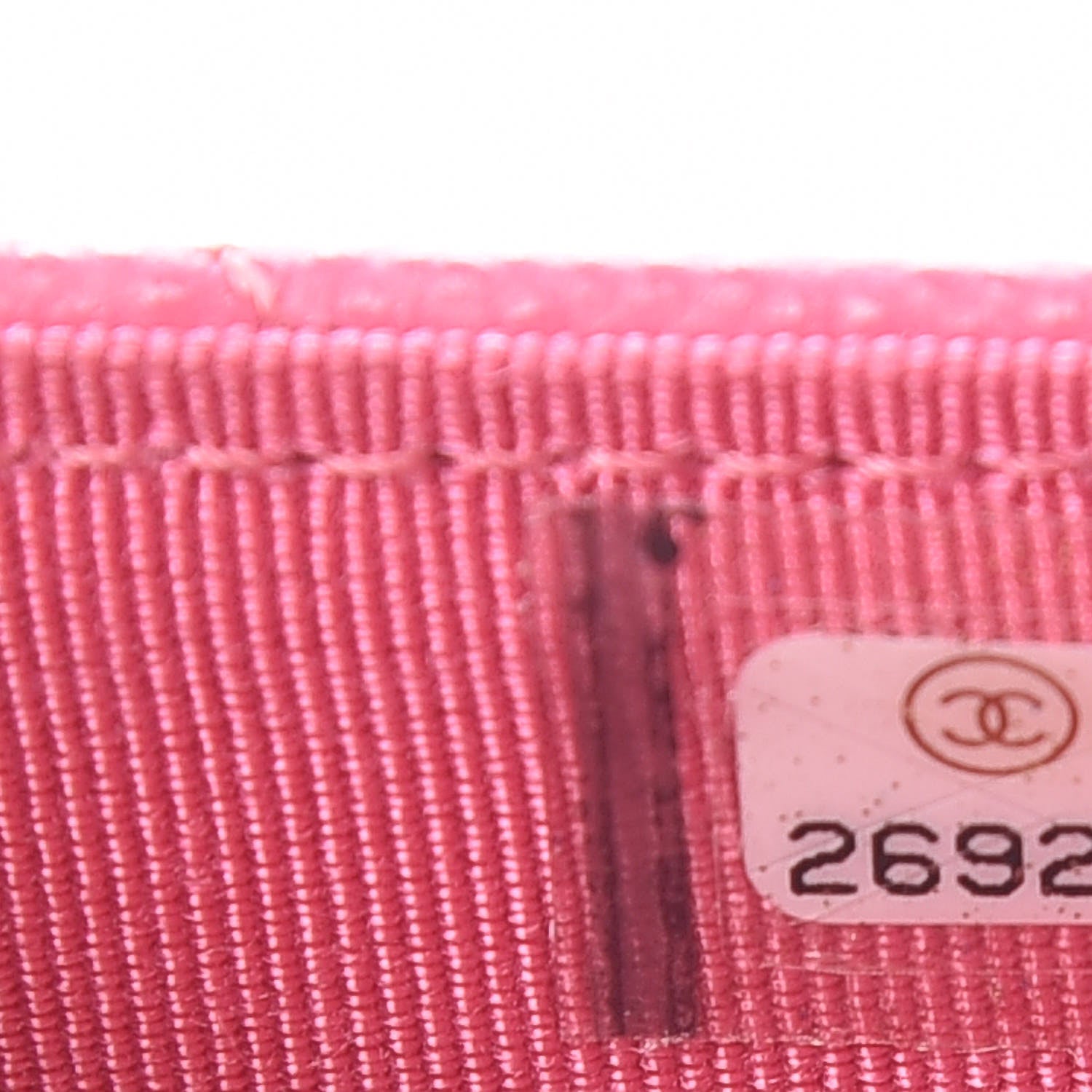 Chanel Caviar Quilted Flap Card Holder Pink 8 of 9