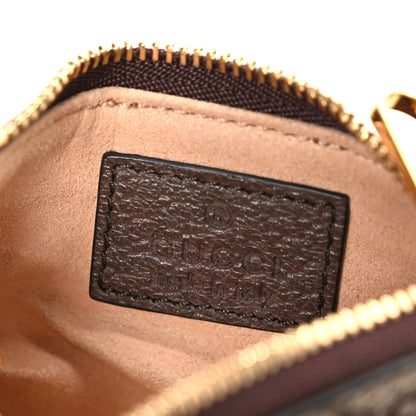 Gucci GG Supreme Monogram Web Ophidia Key Case Beige New Acero 6 of 8