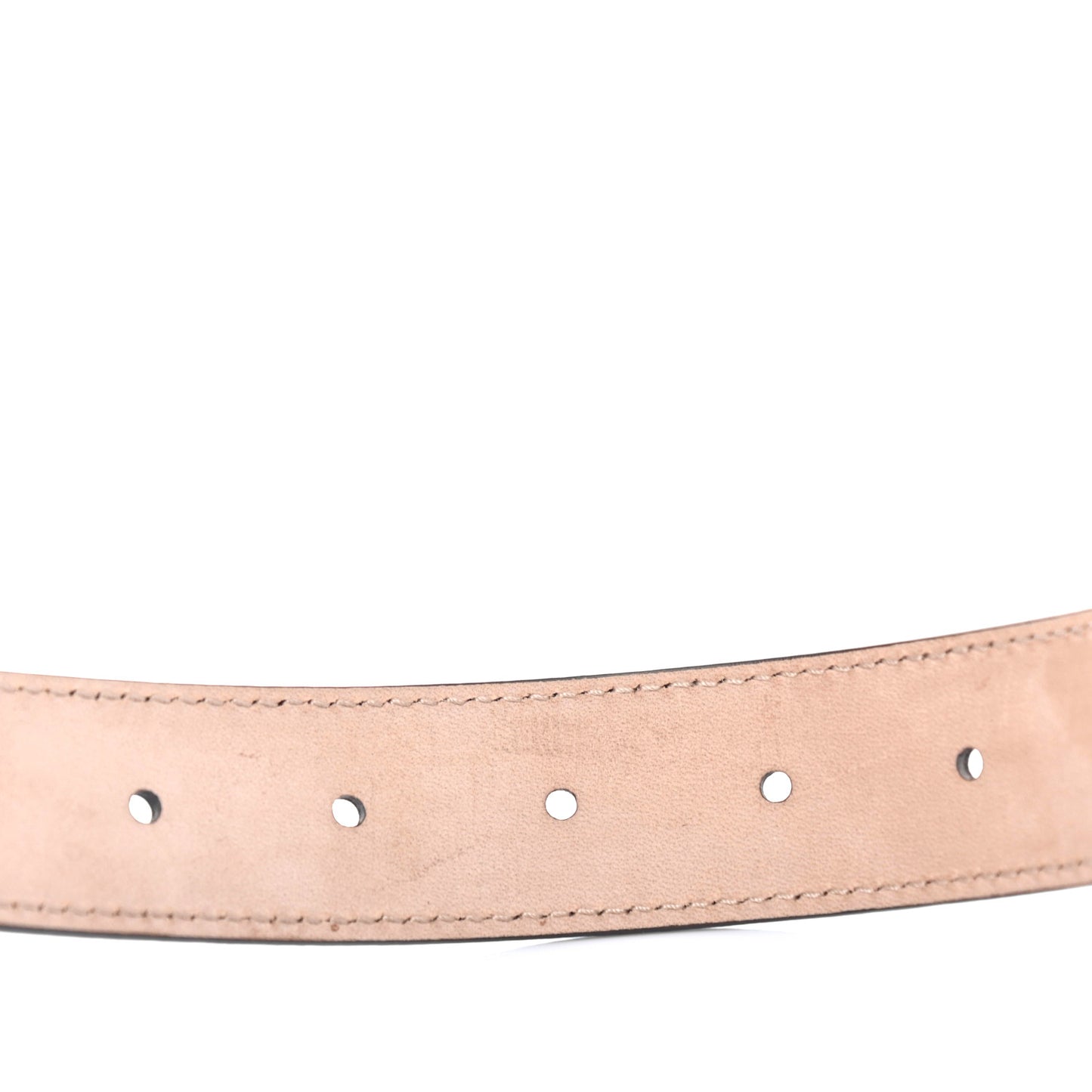 Calfskin Crystal Interlocking G Belt 90 36 Burgundy