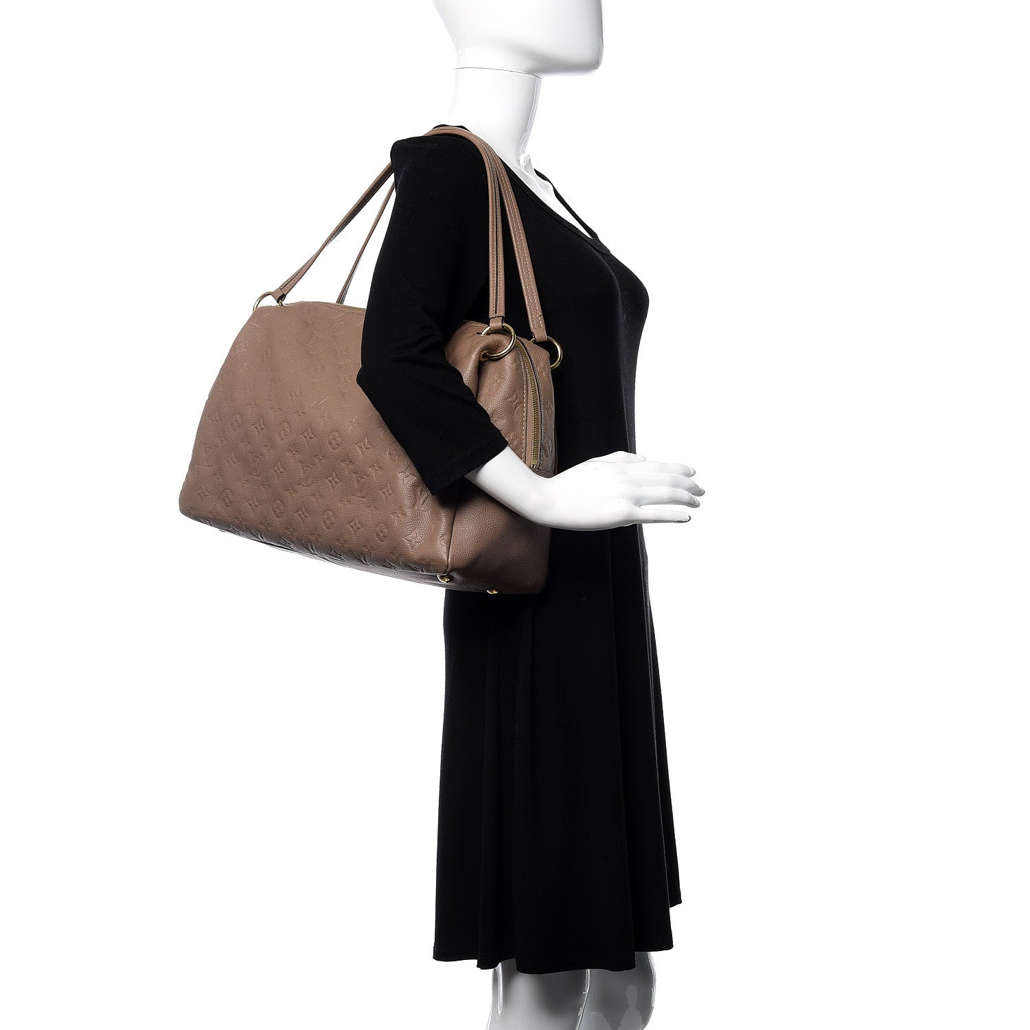 Louis Vuitton Empreinte Ponthieu MM Taupe Glace 2 of 9