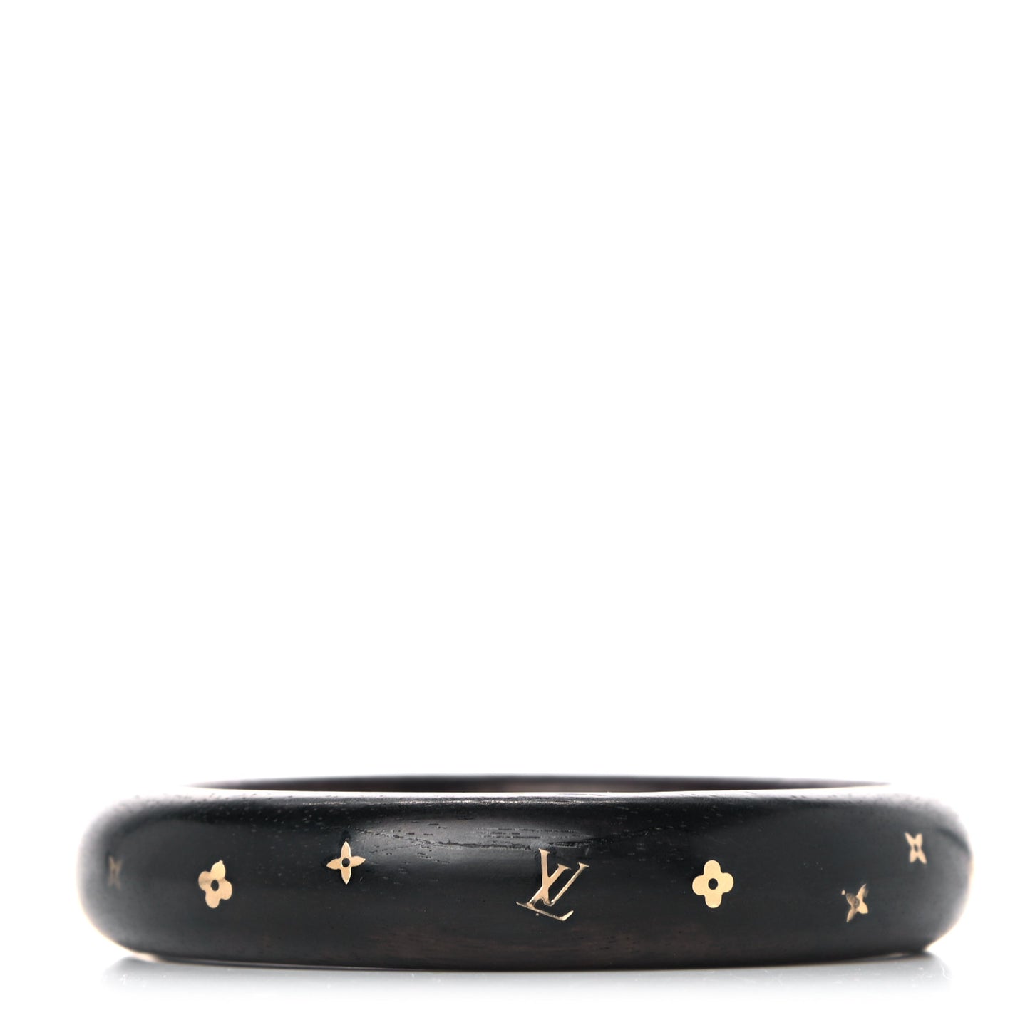 Tiger Wood Brass Medium Silvania Bangle TPM