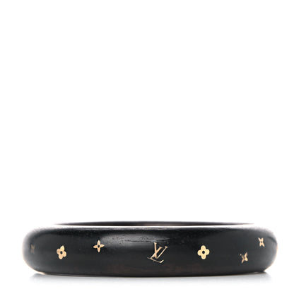 Louis Vuitton Tiger Wood Brass Medium Silvania Bangle TPM 1 of 6