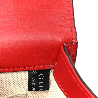 Gucci Calfskin Bamboo Web Medium Dionysus Top Handle Bag Red White Blue 7 of 11